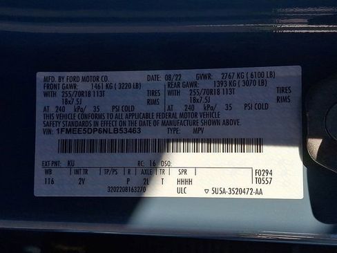 Used 2022 Ford Bronco Outer Banks AWD/4WD image 27