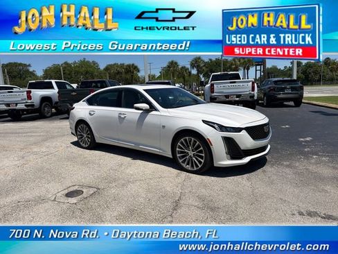 Used 2020 Cadillac CT5 Premium Luxury w/ Parking Package RWD image 16