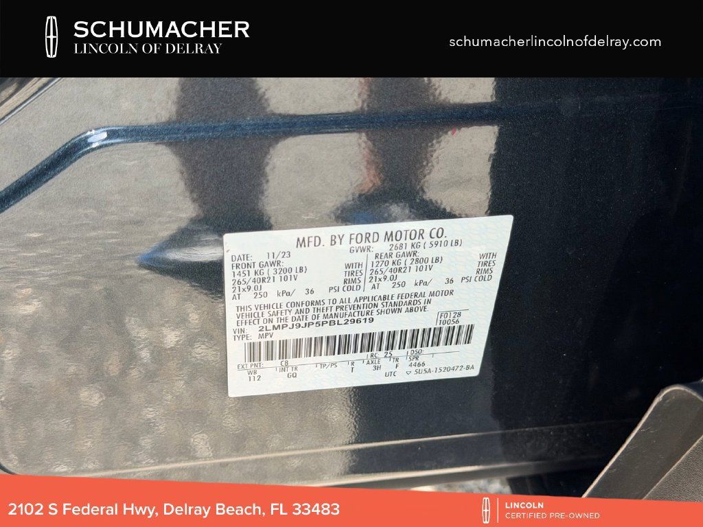Certified 2023 Lincoln Nautilus Black Label w/ Class II Trailer Tow Package AWD/4WD image 19