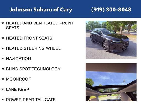 Used 2023 Lexus RX 350 FWD w/ Accessory Package (Z1) image 6