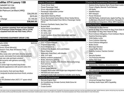 Used 2023 Cadillac XT4 Luxury image 4