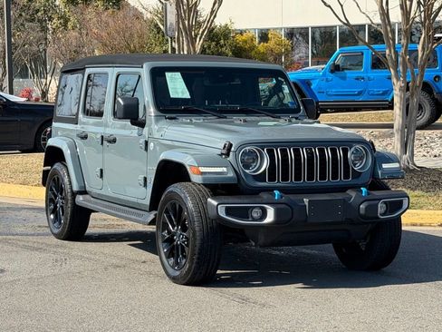 Used 2024 Jeep Wrangler Unlimited Sahara w/ Technology Group image 1