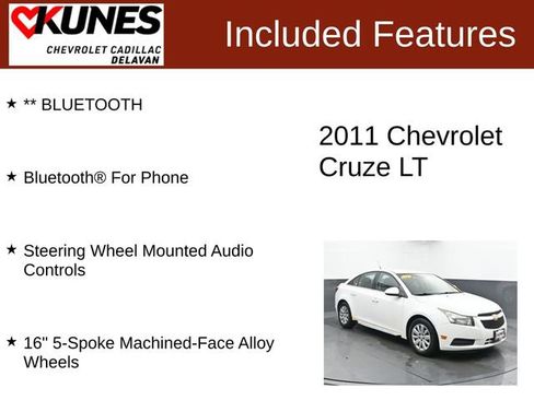 Used 2011 Chevrolet Cruze LT image 3