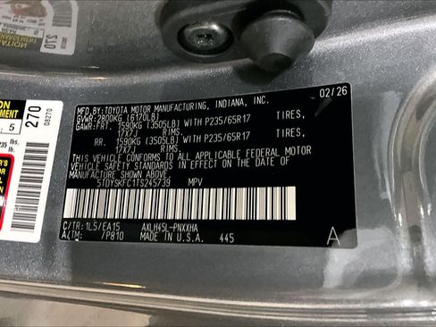 New 2026 Toyota Sienna XLE image 18