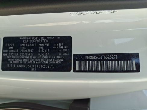 New 2026 Kia Carnival LX FWD image 20