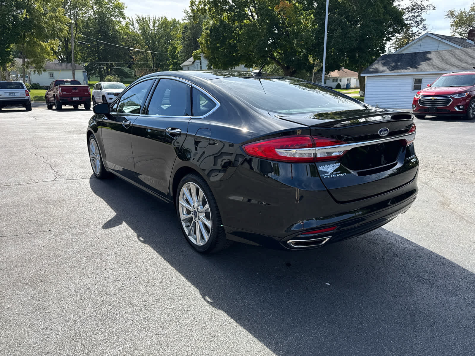 Used 2017 Ford Fusion Platinum AWD/4WD image 5