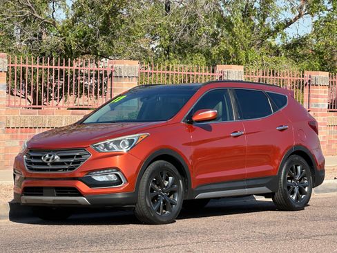 Used 2017 Hyundai Santa Fe Sport w/ 2.0T Ultimate Tech Package 05 image 1