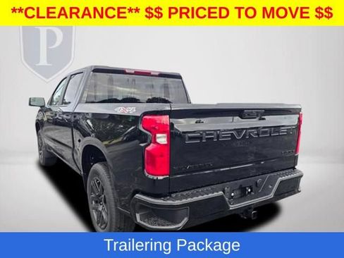 New 2026 Chevrolet Silverado 1500 Custom w/ LPO, Dark Essentials Package AWD/4WD image 10