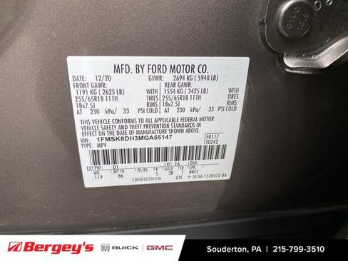 Used 2021 Ford Explorer XLT w/ Class III Trailer Tow Package AWD/4WD image 37