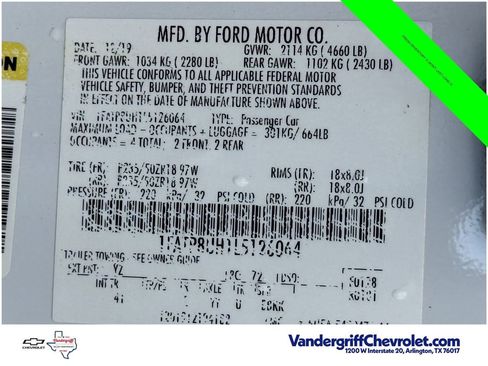 Used 2020 Ford Mustang Premium RWD image 26