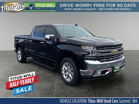 Used 2021 Chevrolet Silverado 1500 LTZ w/ LTZ Premium Package AWD/4WD image 1