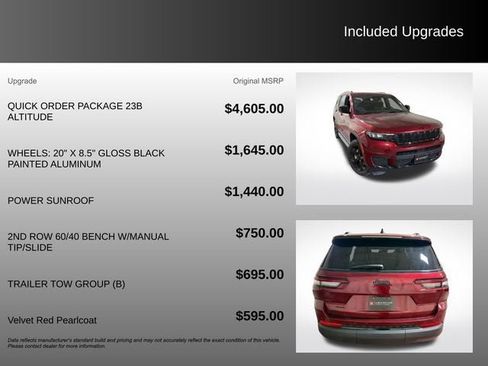 Used 2023 Jeep Grand Cherokee L Laredo AWD/4WD image 5