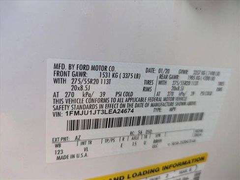 Used 2020 Ford Expedition XLT w/ Equipment Group 202A image 19