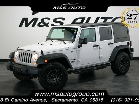 Used 2016 Jeep Wrangler Unlimited Sport w/ Quick Order Package 24S AWD/4WD image 1