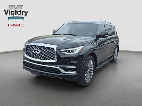 Used 2019 INFINITI QX80 Luxe w/ 22" Wheel Package AWD/4WD image 3