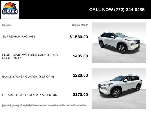 Used 2023 Nissan Rogue SL w/ SL Premium Package FWD image 6