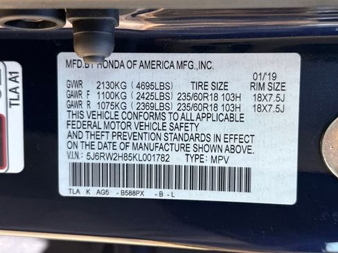 Used 2019 Honda CR-V EX-L image 30