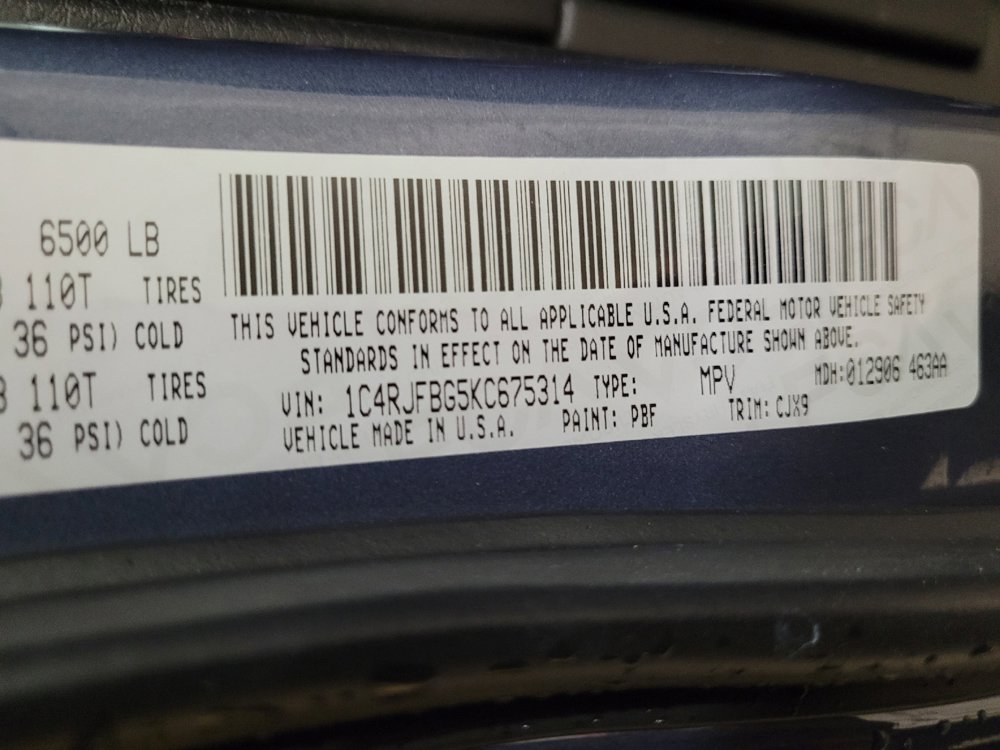 Used 2019 Jeep Grand Cherokee Limited AWD/4WD image 33