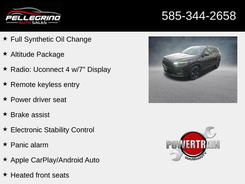 Used 2021 Jeep Cherokee Latitude Plus AWD/4WD image 4