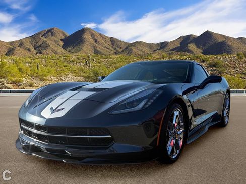 Certified 2015 Chevrolet Corvette Stingray Coupe w/ 3LT Preferred Equipment Group RWD image 2