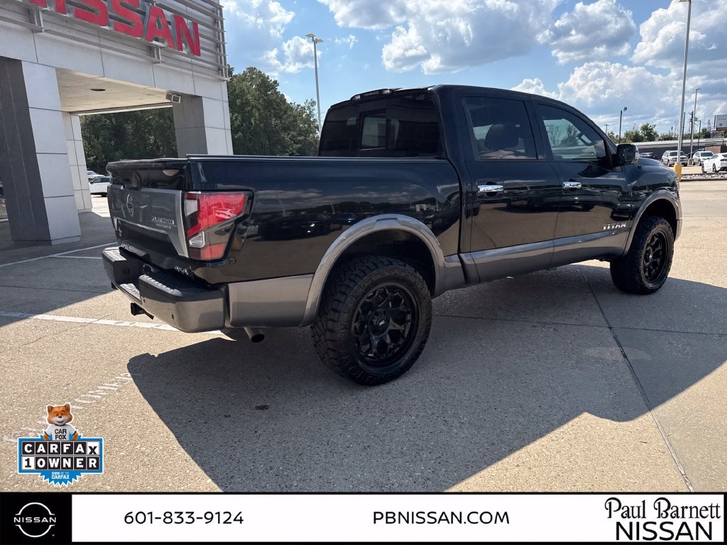 Used 2021 Nissan Titan Platinum Reserve w/ Moonroof Package AWD/4WD image 16