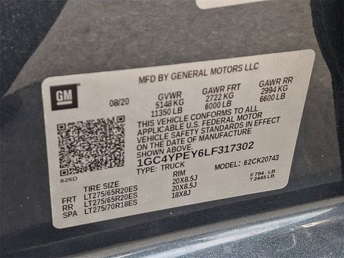 Used 2020 Chevrolet Silverado 2500 LTZ w/ LTZ Premium Package image 28