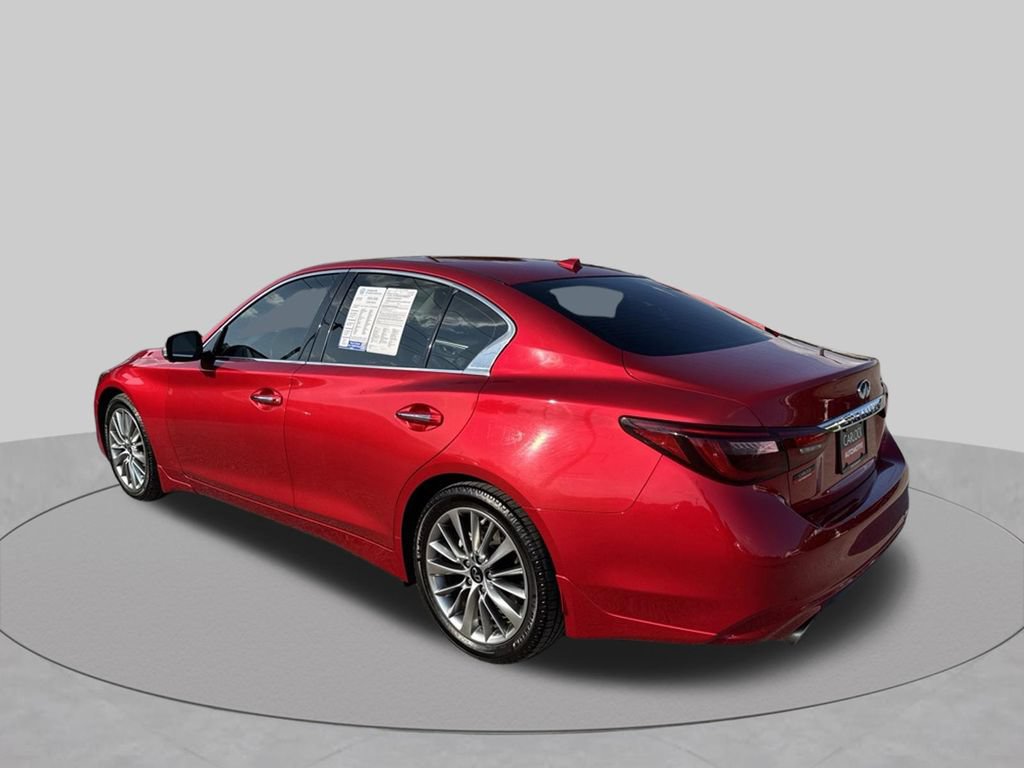 Used 2022 INFINITI Q50 Luxe w/ Cargo Package RWD image 6