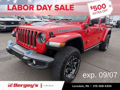 Used 2023 Jeep Wrangler Unlimited Rubicon 4xe w/ Cold Weather Group