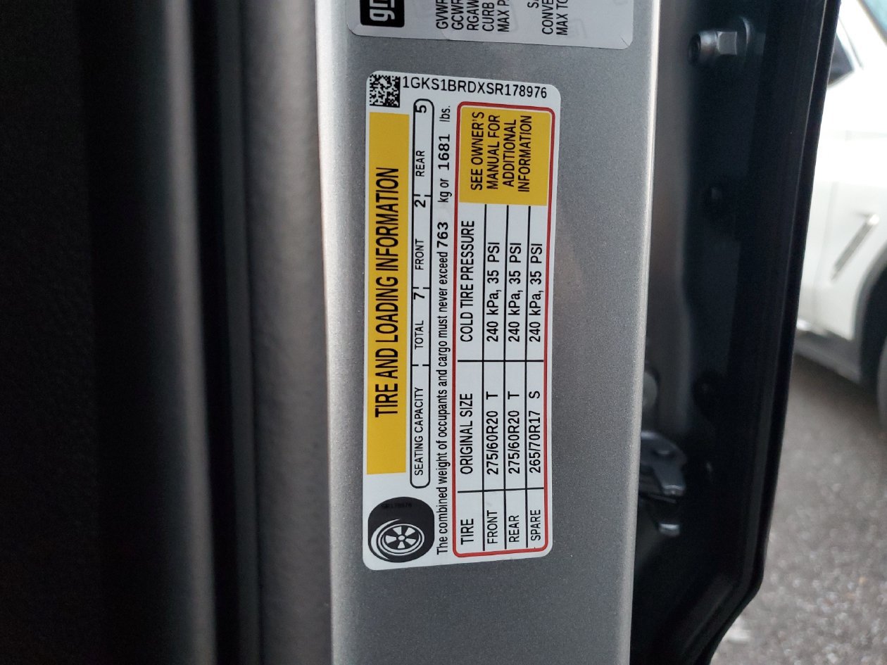 Used 2025 GMC Yukon Elevation w/ Technology Package RWD image 30