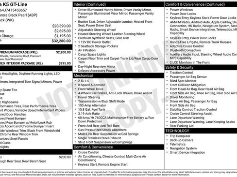 New 2026 Kia K5 GT-Line w/ GT-Line Premium Package image 6