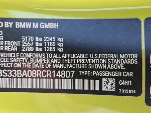 Used 2024 BMW M4 xDrive Competition w/ Executive Package AWD/4WD image 23