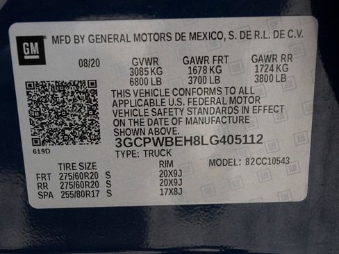 Used 2020 Chevrolet Silverado 1500 Custom w/ Infotainment Package RWD image 26