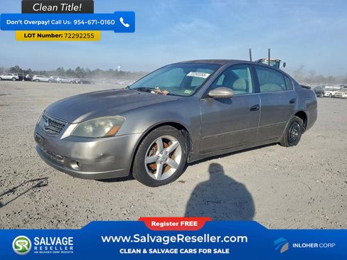 Used 2005 Nissan Altima 3.5 SE w/ (X02) Navigation Pkg image 1