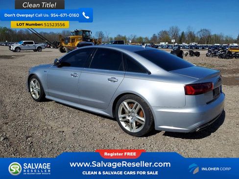 Used 2016 Audi A6 3.0T Premium Plus w/ S Line Sport Package AWD/4WD image 3