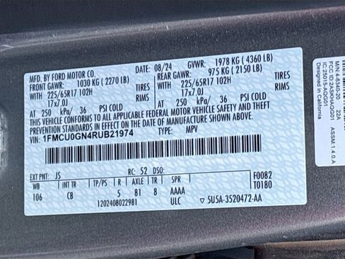 Used 2024 Ford Escape Active w/ Tech Pack #1 image 31