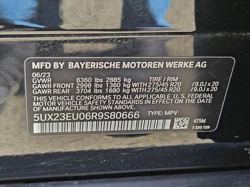 Certified 2024 BMW X5 xDrive40i w/ Parking Assistance Package image 25