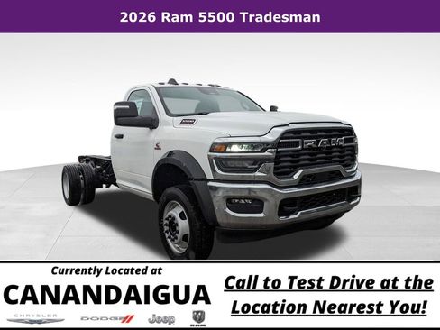New 2026 RAM 5500 Tradesman w/ Chrome Appearance Group AWD/4WD image 1
