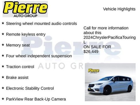 Used 2024 Chrysler Pacifica Touring-L FWD image 14