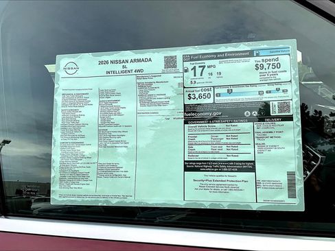 New 2026 Nissan Armada SL image 14