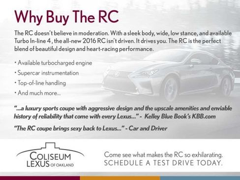 Used 2022 Lexus RC 350 F Sport RWD image 4