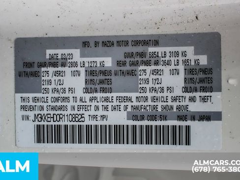 Used 2024 MAZDA CX-90 3.3 Turbo w/ Premium Plus Pkg image 41