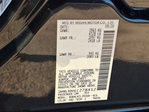 Used 2020 Nissan Altima 2.5 SV image 27