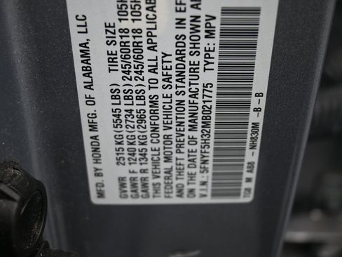 Used 2021 Honda Pilot EX image 9