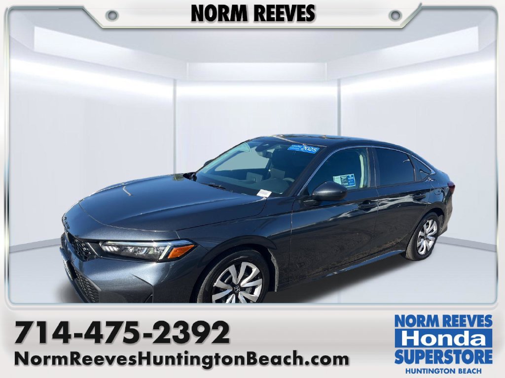 Certified 2025 Honda Civic LX 360° Tour