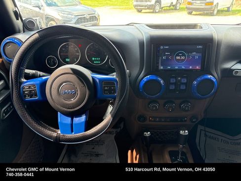 Used 2012 Jeep Wrangler Unlimited Sahara w/ Dual Top Group AWD/4WD image 17