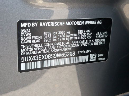 Used 2025 BMW X6 M60i AWD/4WD image 43