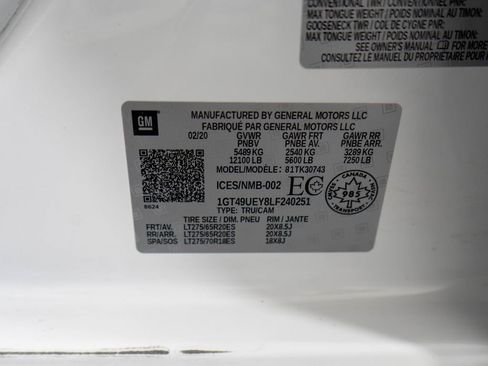 Used 2020 GMC Sierra 3500 SLT w/ SLT Premium Plus Package image 36