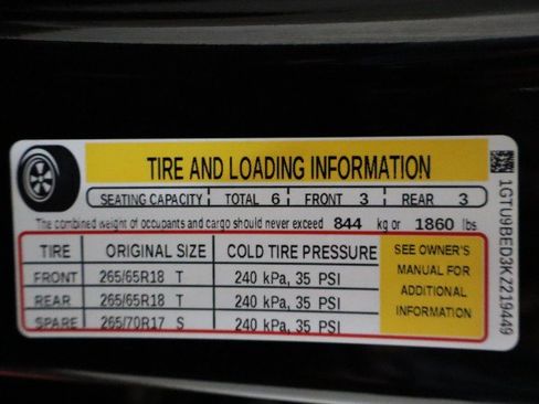 Used 2019 GMC Sierra 1500 SLE w/ SLE Value Package AWD/4WD image 90