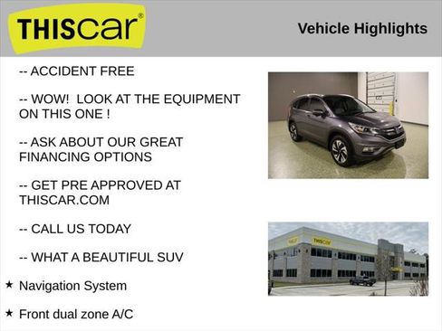 Used 2015 Honda CR-V Touring image 9