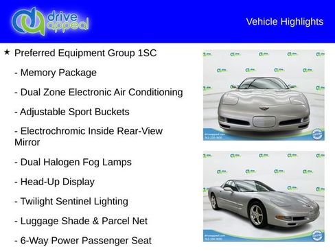Used 2001 Chevrolet Corvette Coupe w/ Preferred Equipment Group2 RWD image 6